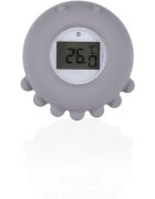 Zopa Silicone Digital Thermometer 2in1 digitális hőmérő kádba való Dove Grey 1 db