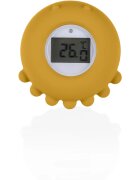 Zopa Silicone Digital Thermometer 2in1 digitális hőmérő kádba való Mustard Yellow 1 db