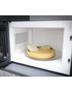 Zopa Silicone Divided Plate osztott tányér tapadókoronggal Mustard Yellow 1 db