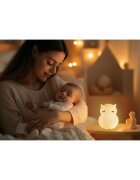 Zopa Silicone LED Lamp with Music Size L éjszakai fény dallammal Rabbit 1 db