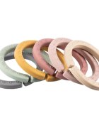 Zopa Silicone Links gyűrűszett Multicolor 6 db