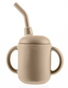 Zopa Silicone Mug bögre 2 az 1-ben Sand Beige 1 db