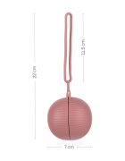 Zopa Silicone Pacifier Case Closable cumitartó doboz 0 m+ Old Pink 1 db