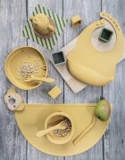 Zopa Silicone Set etetőszett gyermekeknek Mustard Yellow