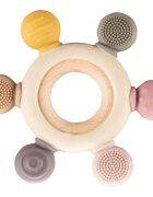 Zopa Silicone Teether rágóka Multicolor 1 db
