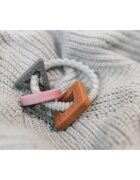 Zopa Silicone Teether Shape rágóka Multicolor 1 db
