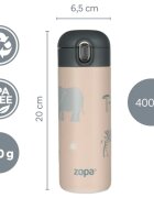 Zopa Thermo Bottle with Drinking Spout termosz szívószállal Dino 1 db