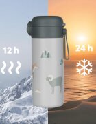 Zopa Thermo Bottle with Silicone Holder and Drinking Spout termosz szívószállal 1 db