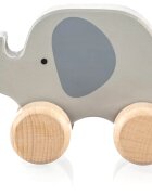 Zopa Wooden Animal lovagló állatka fából készült Elephant 1 db