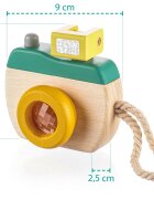 Zopa Wooden Camera fényképezőgép fából készült Green 1 db