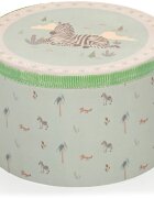 Zopa Wooden Drum zenélő játék fából készült Pink 1 db