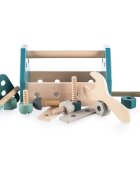 Zopa Wooden Tool Box szerszámkészlet Blue 14 db