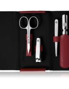 Zwilling Classic Inox manikűröző szett + bőrtok