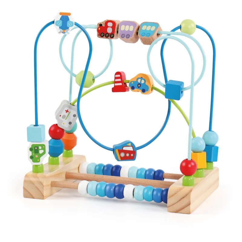 2Kids Toys Bead Maze Traffic motorikus labirintus 18m+ 1 db
