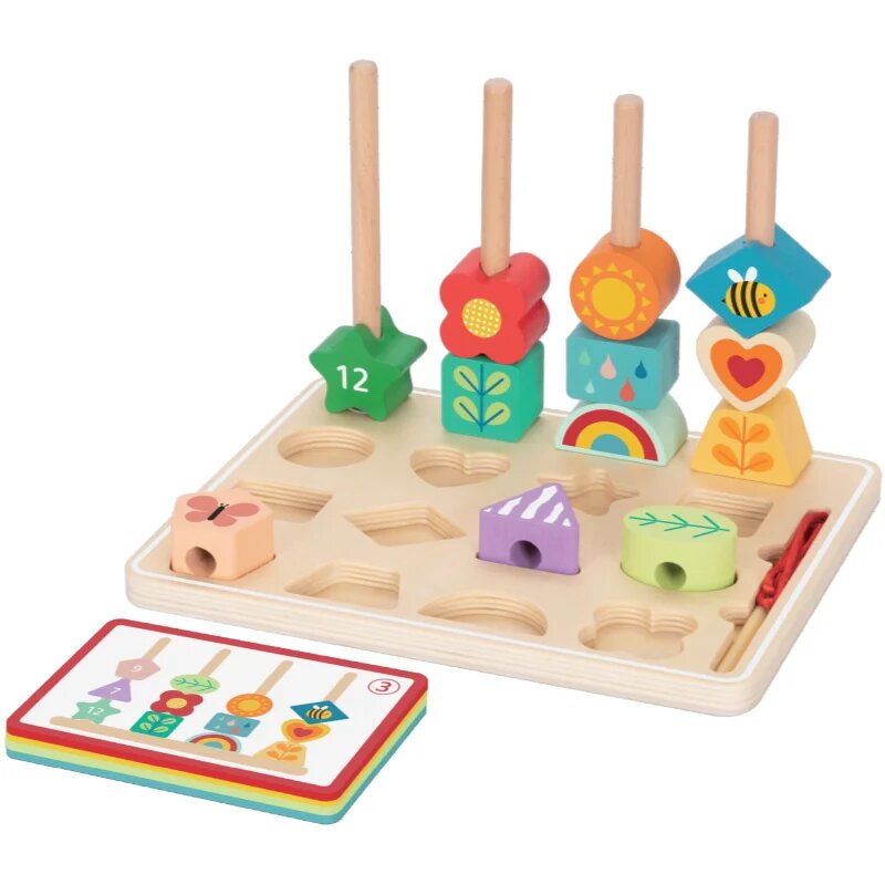2Kids Toys Card Sorting Game Meadow interaktív játék 18m+ 30 db