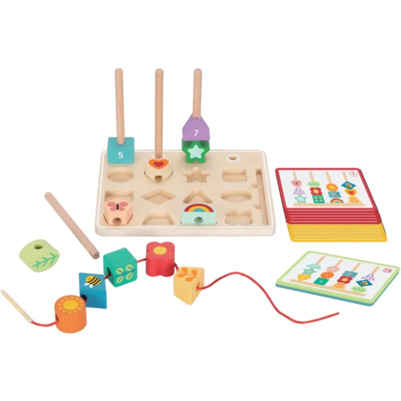 2Kids Toys Card Sorting Game Meadow interaktív játék 18m+ 30 db