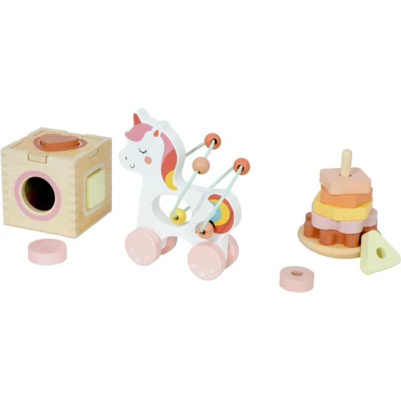 2Kids Toys Motor Skills Toys 3 in 1 Unicorn játékkészlet 3 db