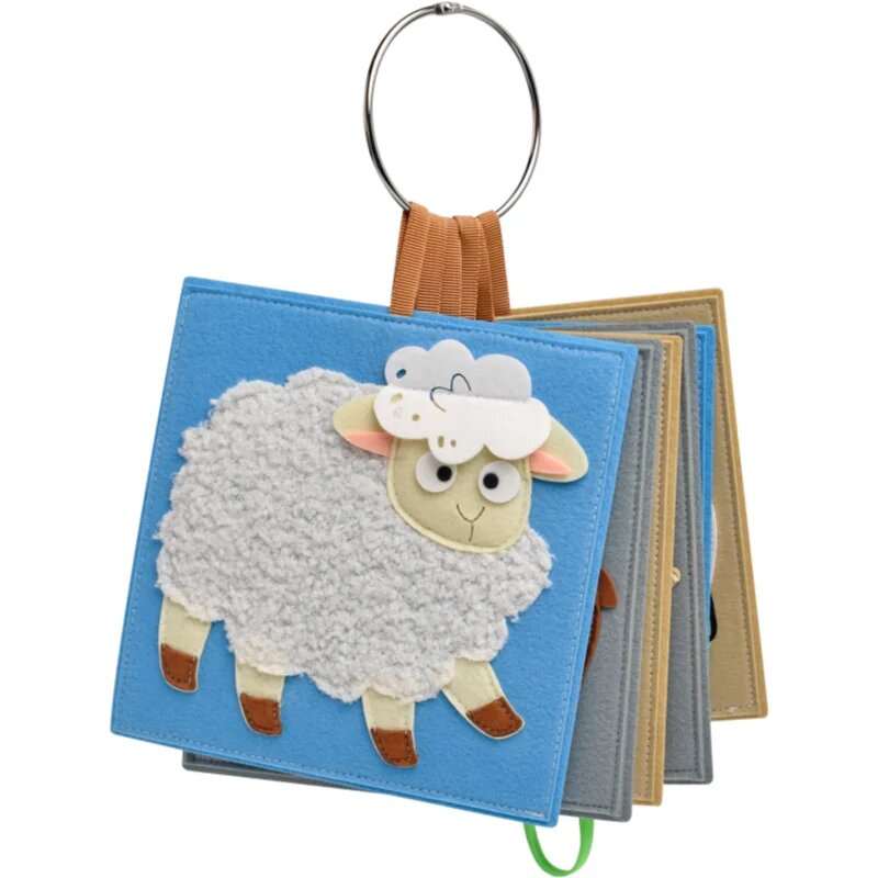 2Kids Toys Sensory Pictures Animals képeskönyv 6 db