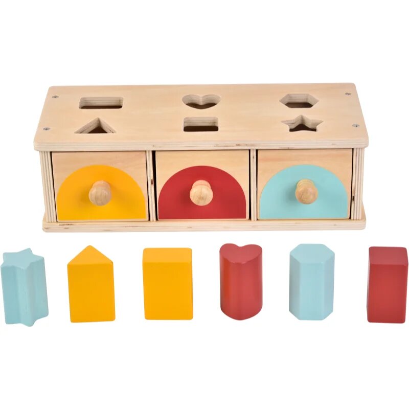 2Kids Toys Shape Sorting Box interaktív játék 12m+ 10 db