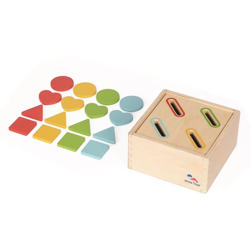 2Kids Toys Sorting Shapes and Colors interaktív játék 12m+ 1 db