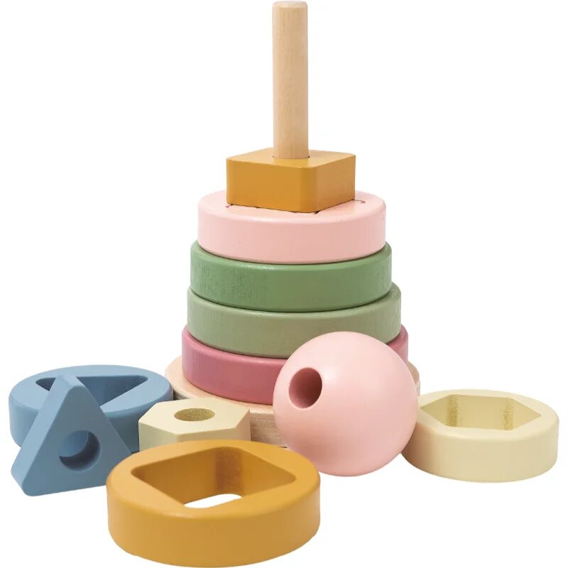 2Kids Toys Stacking Tower Toy gyűrűpiramis 12m+ 1 db