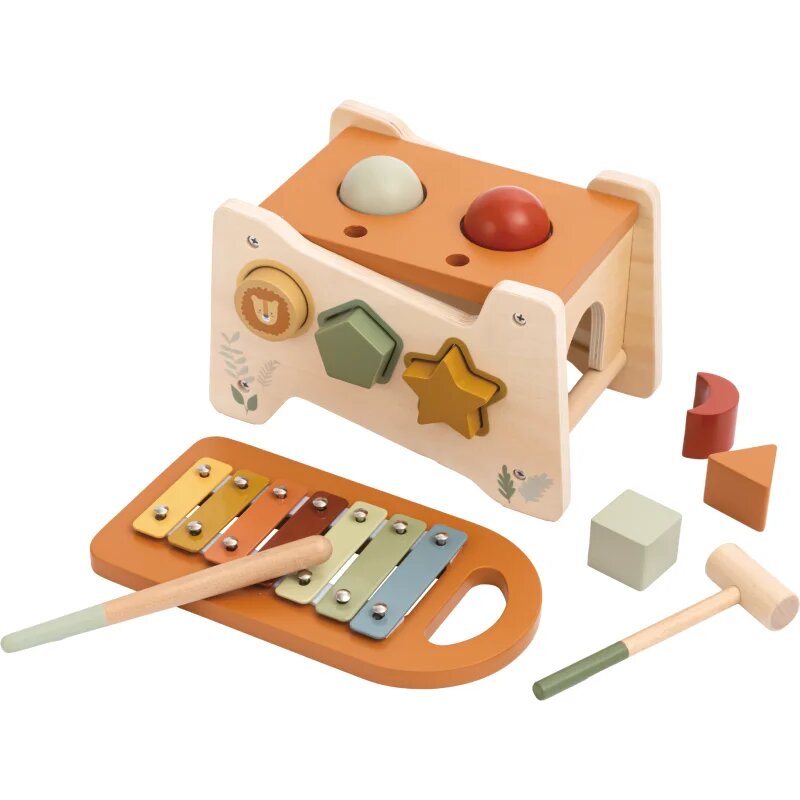 2Kids Toys Xylophone Hammering Toy xilofon 2 az 1-ben 12m+ 1 db