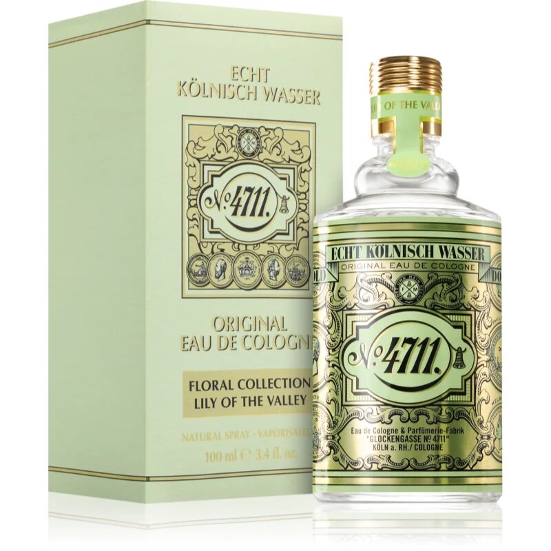 4711 Floral Collection Lily Of The Valley Eau de Cologne hölgyeknek 100 ml