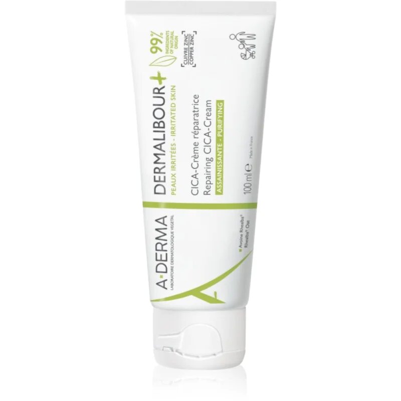 A-Derma Dermalibour+ regeneráló krém az irritált bőrre 100 ml
