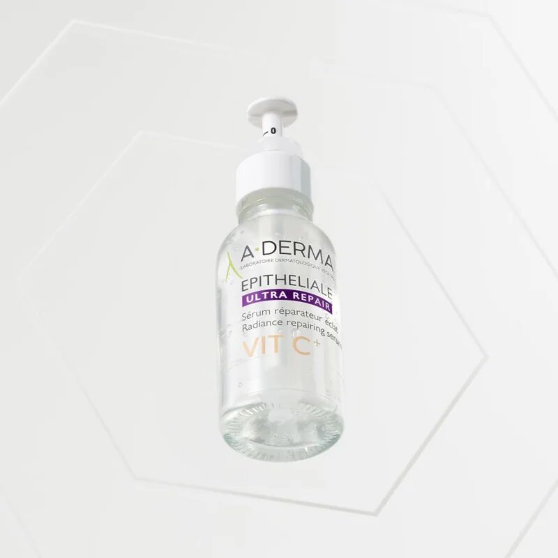 A-Derma Epitheliale Ultra Repair VIT C+ Radiance Repairing Serum regeneráló és élénkítő szérum C vitamin 30 ml