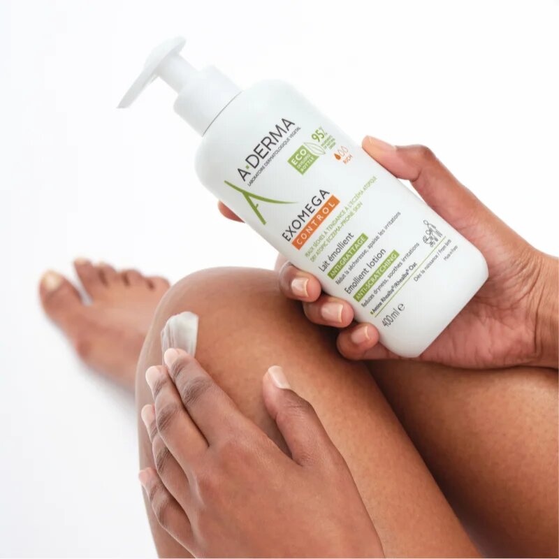 A-Derma Exomega Control Emollient Lotion testápoló tej irritáció és viszketés ellen 400 ml