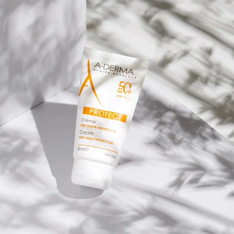 A-Derma Protect Cream védő krém normál és száraz bőrre SPF 50+ 40 ml