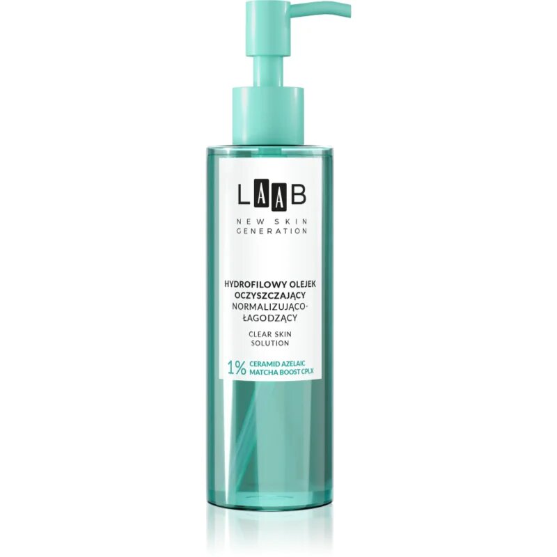 AA Cosmetics LAAB Clear Skin Solution nyugtató és tisztító olaj kombinált és zsíros bőrre 200 ml