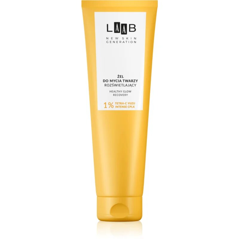 AA Cosmetics LAAB Tetra-C Yuzu Fényesítő tisztító gél az arcra 150 ml