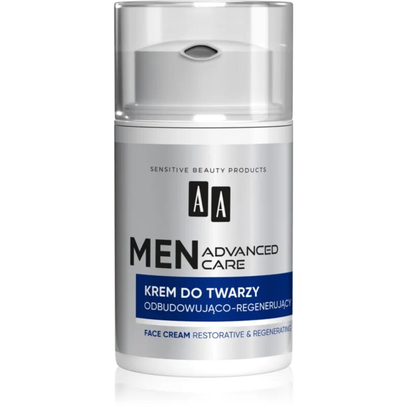 AA Cosmetics Men Advanced Care nappali krém érett bőrre 50+ uraknak 50 ml