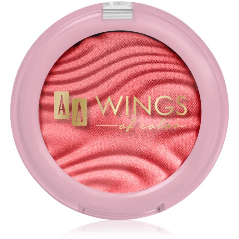 AA Wings of Color Blush & Go kompakt arcpirosító árnyalat 03 Coral Pink 4.5 g
