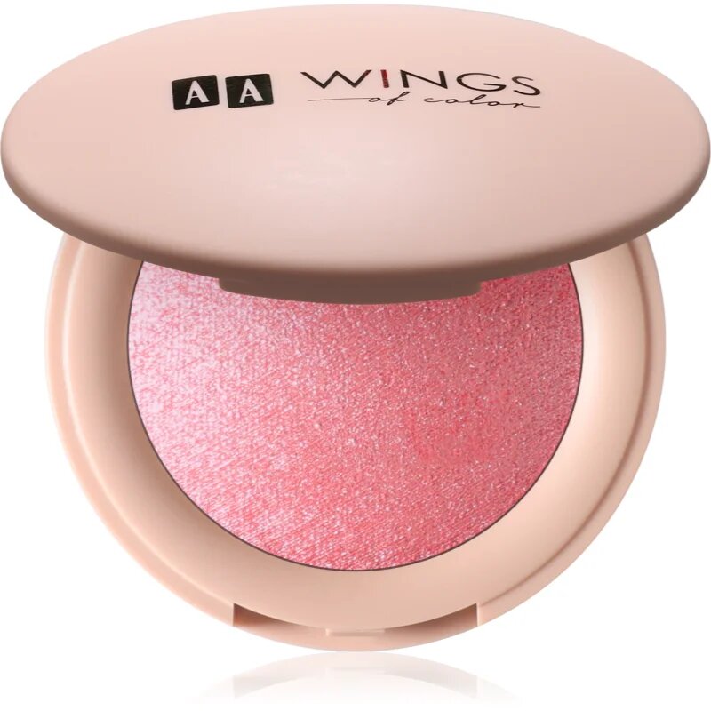 AA Wings of Color Power of Glow Illuminating Blush élénkítő arcpirosító árnyalat 01 Sunset Rose 4 g