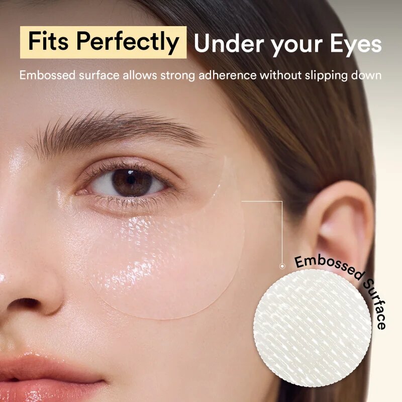 Abib Collagen Eye Patch Jericho Rose Jelly szem alatti párnácskák a ráncok duzzanatok és sötét karikák ellen 60 db