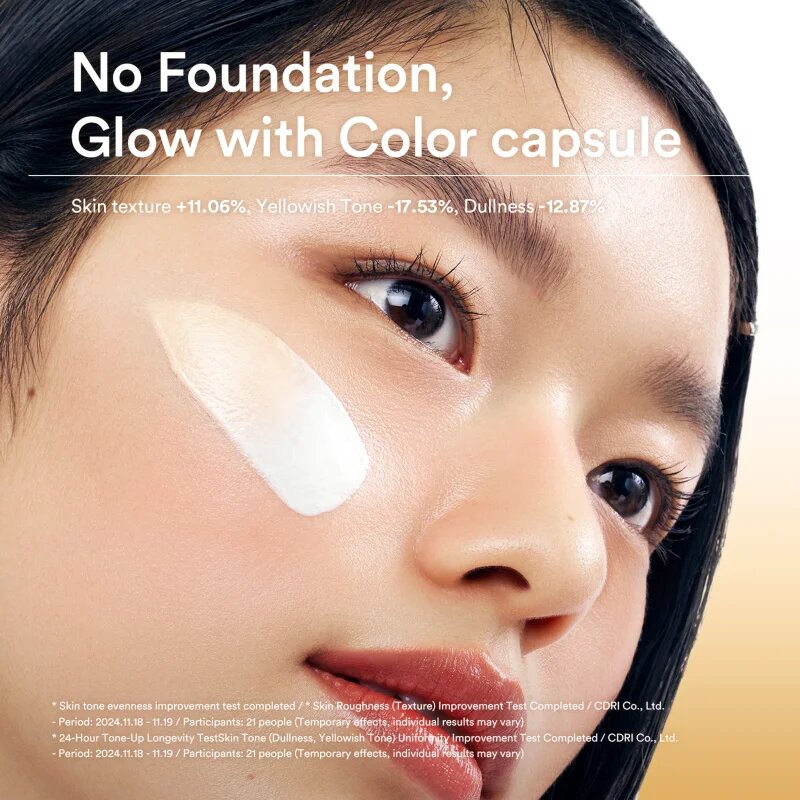 Abib Glutathiosome CC Sunscreen Toning Tube védő és tonizáló folyadék arcra élénkítő hatással SPF 50+ 50 ml