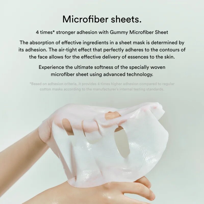Abib Gummy Sheet Mask Heartleaf Sticker nyugtató hatású gézmaszk érzékeny és problémás arcbőrre 27 ml