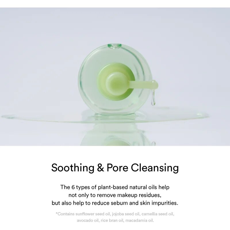 Abib Heartleaf Pore Cleansing Oil-wash gyengéden tisztító olaj nyugtató hatással 200 ml