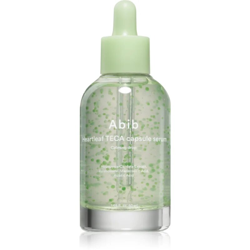 Abib Heartleaf TECA Capsule Serum nyugtató szérum problémás és pattanásos bőrre 50 ml