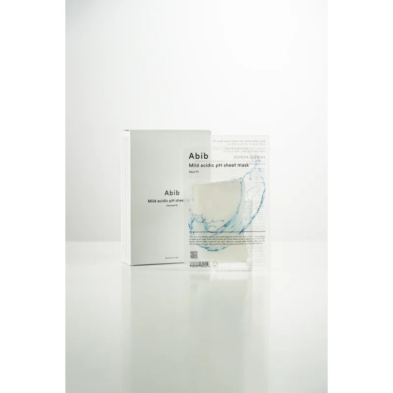 Abib Mild Acidic pH Sheet Mask Aqua Fit arcmaszk a bőr intenzív hidratálásához 30 ml