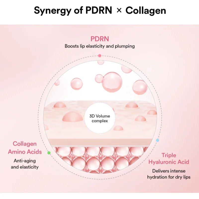 Abib PDRN Collagen Lip Mask Glazed Jelly regeneráló és hidratáló ápolás az ajkakra 11 g