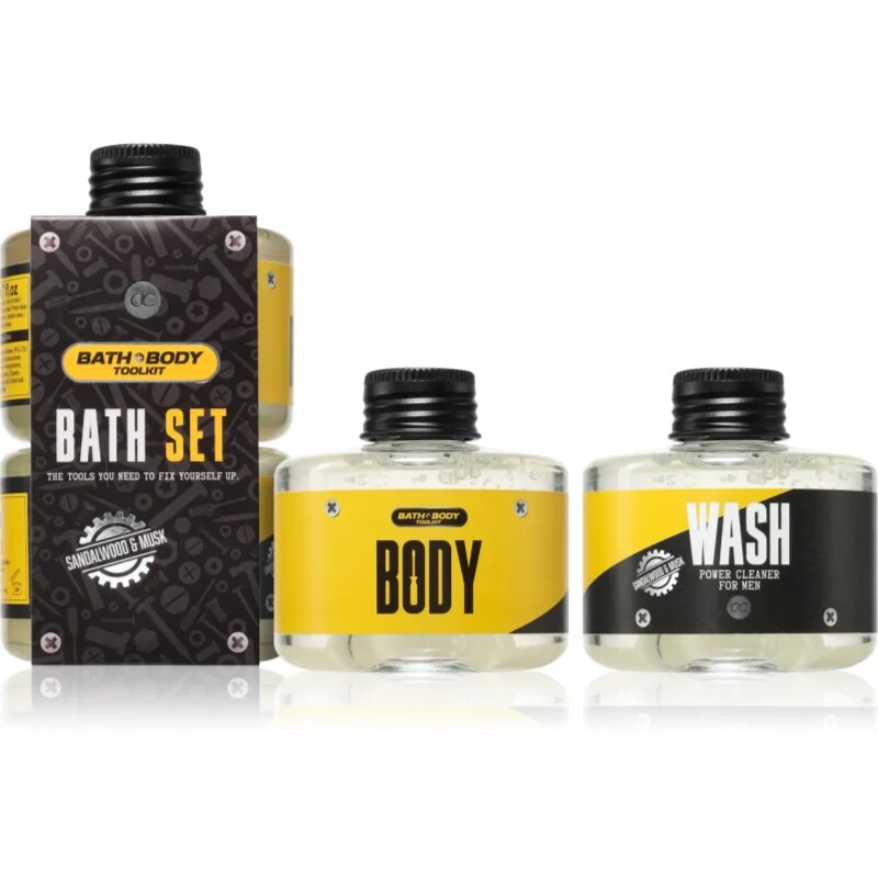 Accentra BATH and BODY TOOLKIT ajándékszett uraknak