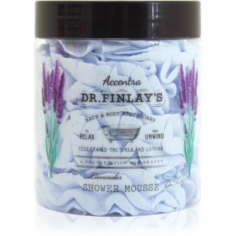 Accentra Dr. Finlay´s Shower Mousse tusoló hab illattal Lavender 200 g