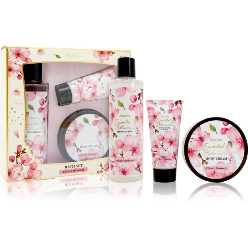 Accentra Essential Botanicals Bath Set ajándékszett fürdőbe 3 db