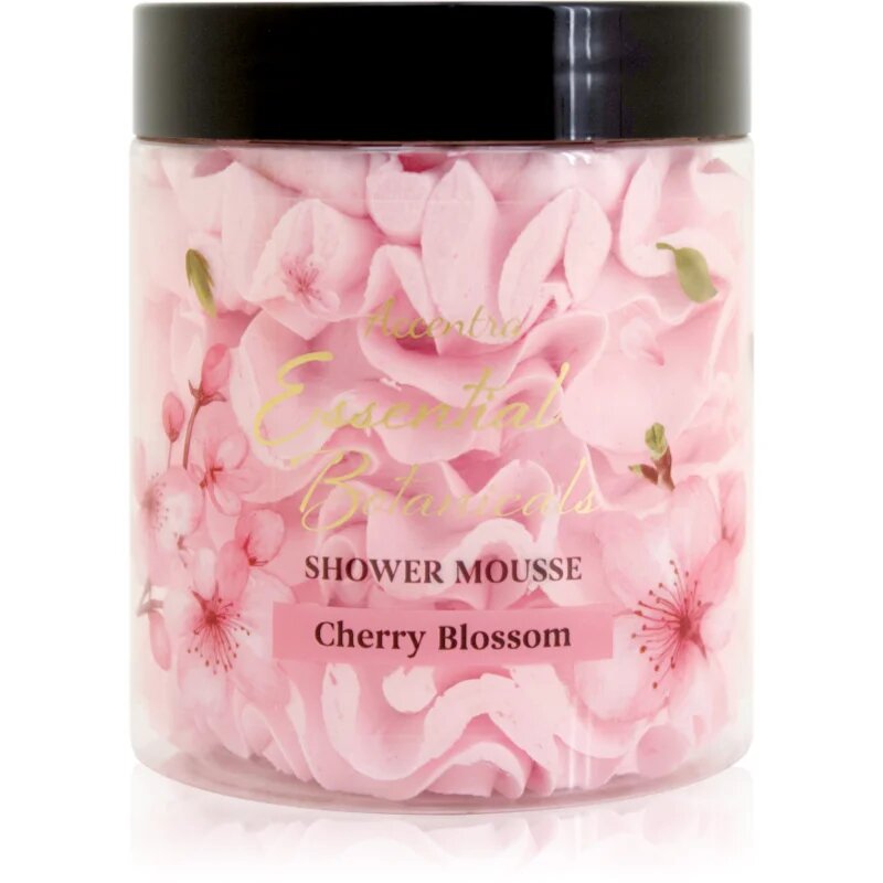 Accentra Essential Botanicals Shower Mousse tusoló hab illatok Cherry Blossom 200 g