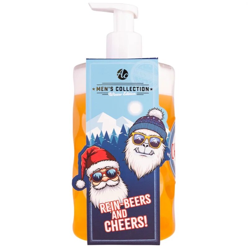 Accentra Men's Collection Winter Edition tusfürdő gél testre és hajra uraknak 720 ml