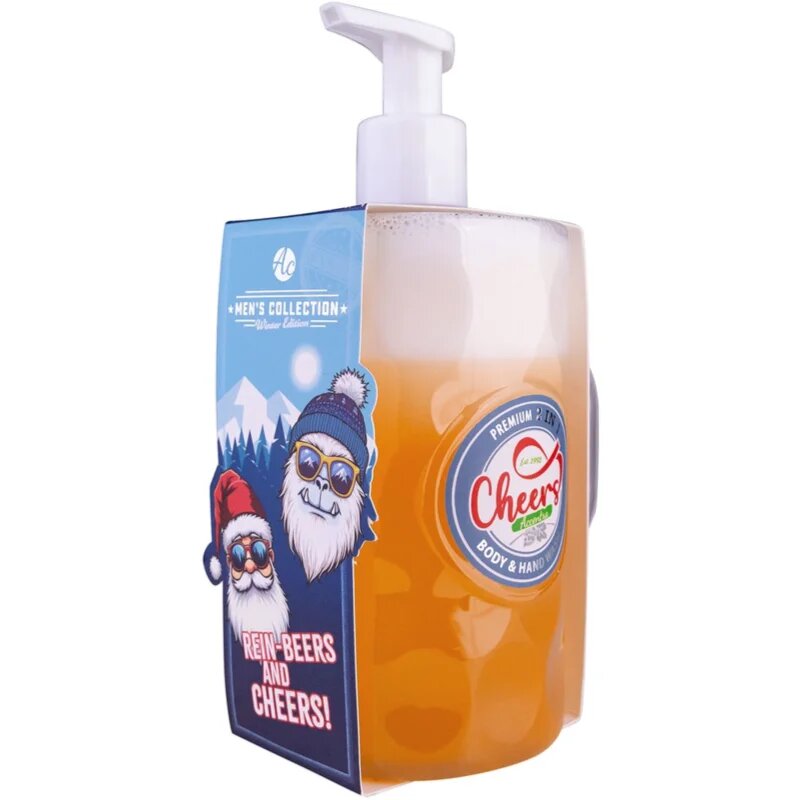 Accentra Men's Collection Winter Edition tusfürdő gél testre és hajra uraknak 720 ml