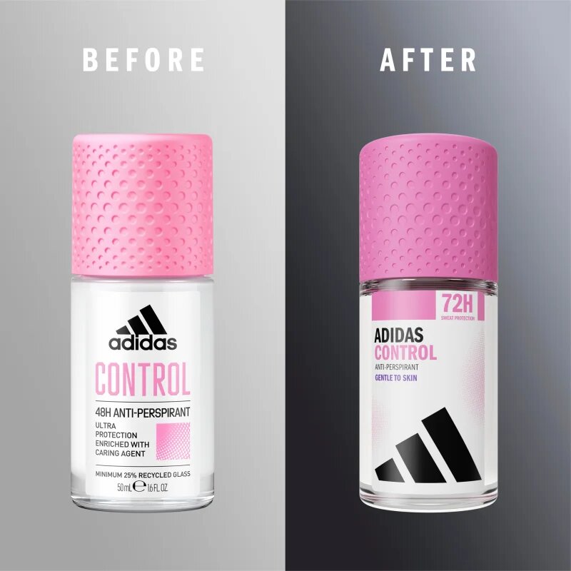 Adidas Cool & Care Control golyós dezodor hölgyeknek 50 ml